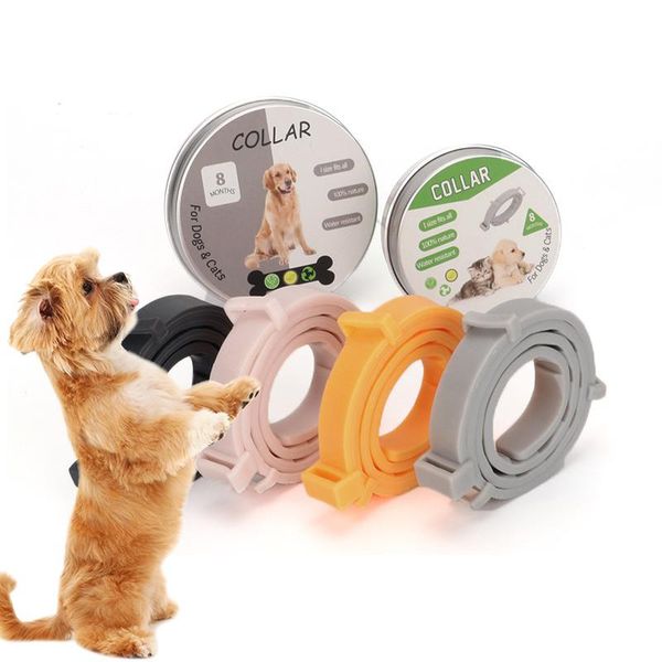 

dog collars & leashes pet cat collar insect repellent flea cat&dog in vitro chain 10 months long-term protection