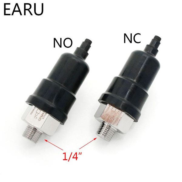 

smart home control 1/4'' swtich adjustable qpm11-nc / qpm11-no air pressure switch wire external thread nozzle controller sensor p