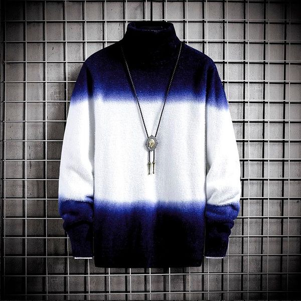 

men's hoodies & sweatshirts camisola de malha macia dos homens e das mulheres outono pullovers confortÃ¡veis moda gola alta ajuste fino, Black