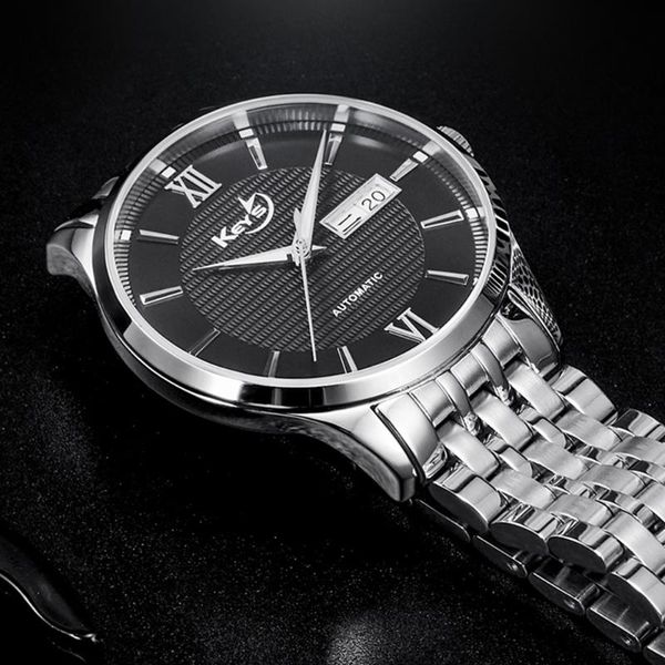 

wristwatches luxury dress watch men nh36 automatic mechanical fashion 40mm luminous 50m waterproof watches mens brand 2021, Slivery;brown
