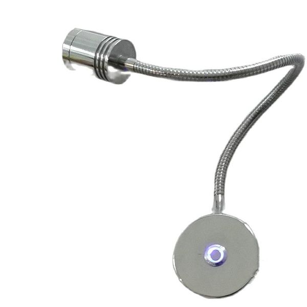 

ch dimmable wall lights surface mount dc12v lamp flexible tube stepless touch dimming 15%-100% bed rv boats illumination led 3w 200lm