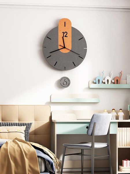 

modern design wall clock nordic luxury simple pendulum large silent creative reloj pared home decoration eb5wc clocks