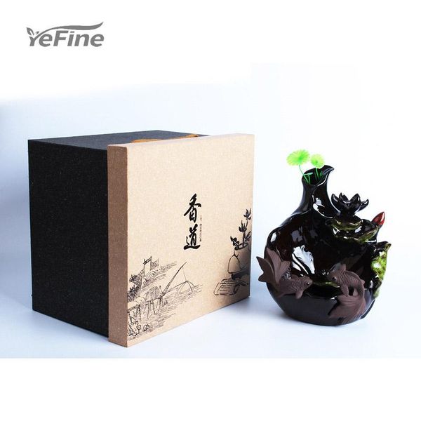 

fragrance lamps yefine backflow incense burner cigarette fountain home decor