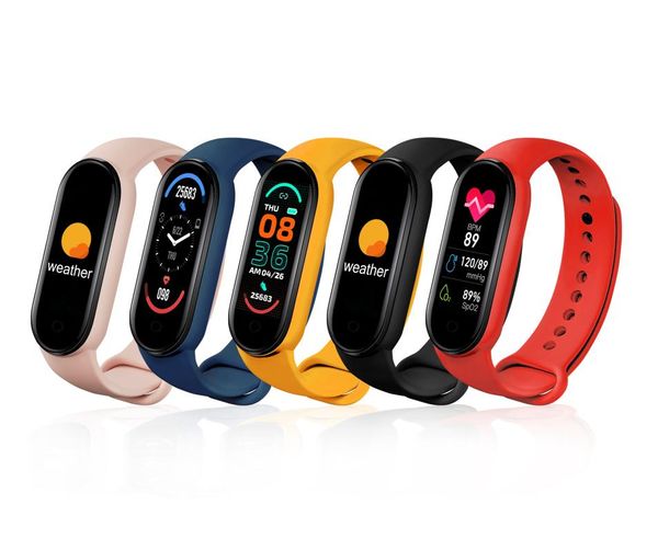 

wristwatches smart bracelet watch fitness tracker men women smartband heart rate wristband for android ios phone, Slivery;brown