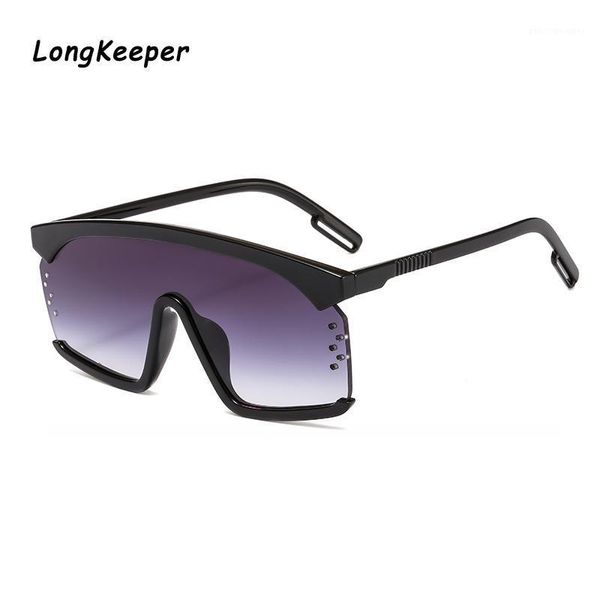 

sunglasses oversized square women clear glasses punk big frame sun men cool goggles colorful gradient eyewear travel, White;black