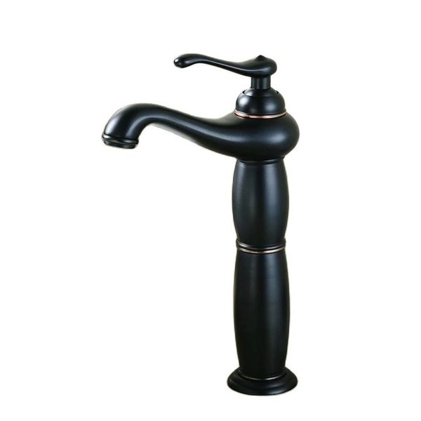 

basin faucets brass oil rubbed bronze european bathroom sink faucet 1 lever hole counterdeck mixer water