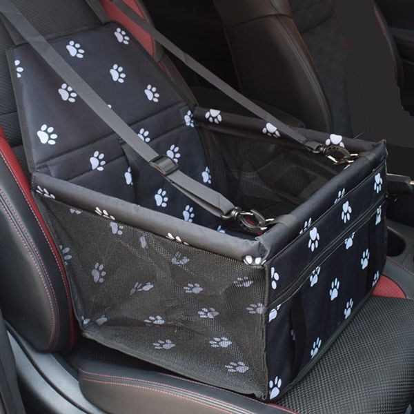 

double thick travel parts mesh hanging bag folding pet supplies waterproof dog mat blanket safety car seat cover covers
