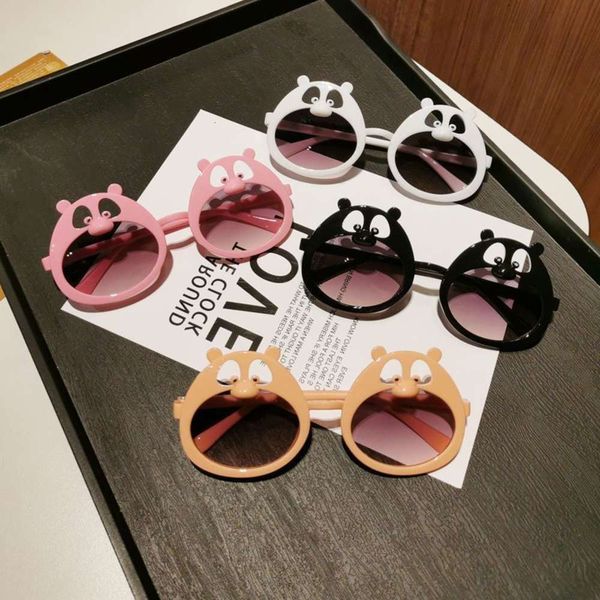 

sunglasses bear cute cartoon candy color po glasses trend baby sunglasses, Blue
