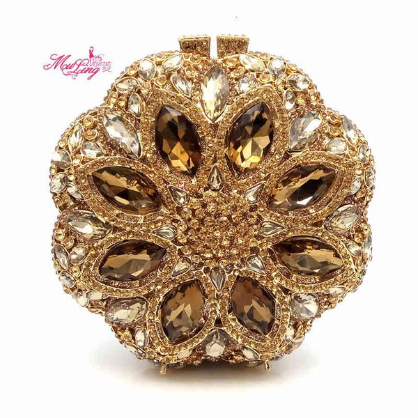 

2021 dinner bag round lady's hand bag diamond banquet dress one shoulder messengermini shoulder luxurys designers bags handbags fashion