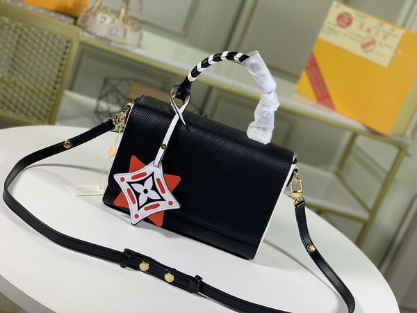 

2021 fashion designers womens handbags leather messenger bags luxurys lady shoulder bag classic digram flowers crossbody checkered purses 50