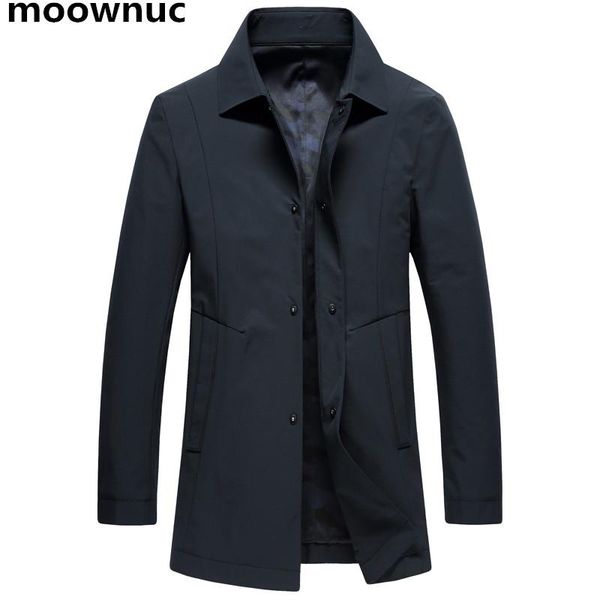 

men's trench coats brand autumn slim fit men and casual jackets 2021 dress mens black/blue windbreaker plus size -3xl, Tan;black