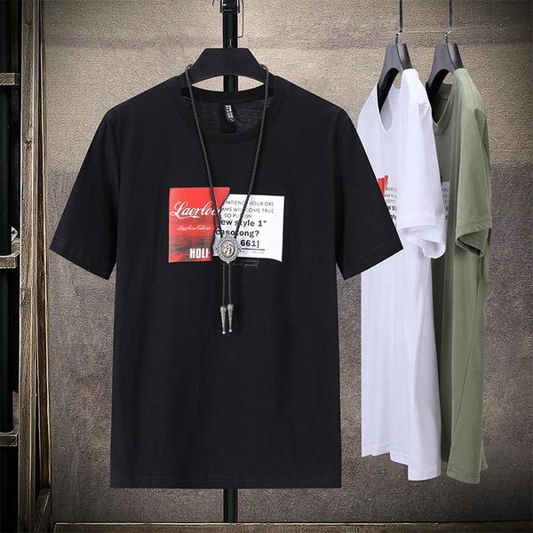 

men's t-shirts oversized 7xl 8xl pure cotton summer t shirt men young student's male short-sleeved tshirts tees streetwear, White;black