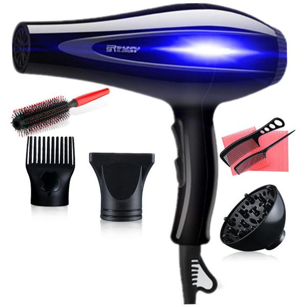 

electric hair brushes professional powerful salon dryer negative ion blow hairdryer /cold wind with air collecting nozzle 40d