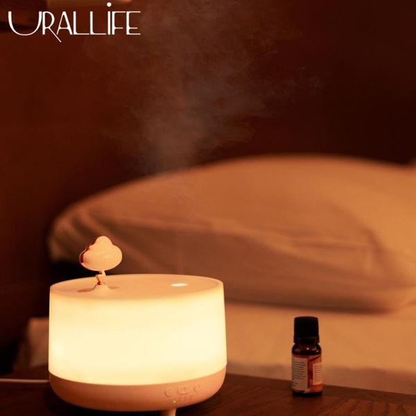 

smart home control urallife sothing music aroma diffuser humidifier usb cool mist maker air purifier with romantic light