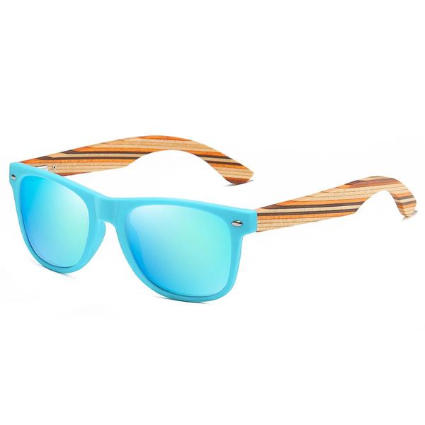 

sunglasses wooden handmade pc frame with temples polarized mirror fashion eyewear sport dark glasses, White;black