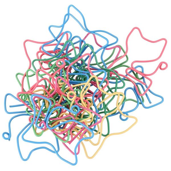 

filing supplies metal paper clips 24 pieces in pvc box cat