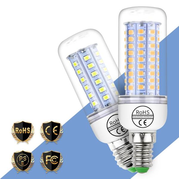

bulbs led lamp e27 corn e14 lampare 220v candle light smd 2835 home bulb 3w 5w 7w 9w 12w bombilla indoor lighting 240v