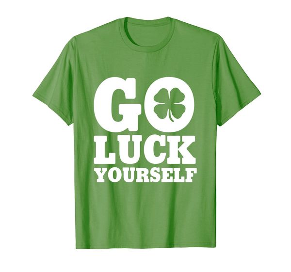 

Go Luck Yourself TShirt St. Patrick' Day Tee, Mainly pictures