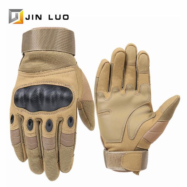 

pair cycling gloves bike mtb bicycle full finger glove motorcycle bmx downhill moto cross windproof wintersport accessories, Black