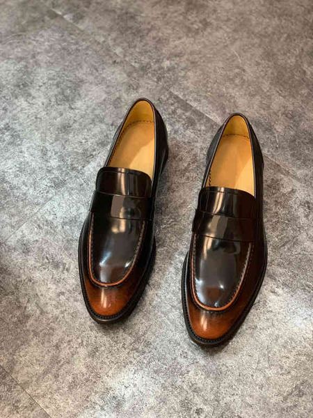 

genuine men's leather formal party business dress shoes classic brand designer groom wedding flats oxfords size 38-44, Black