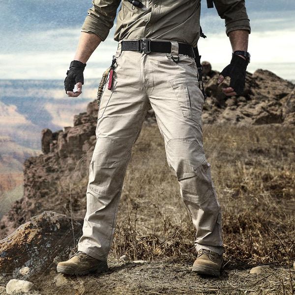 

men's pants tactical summer leisure military waterproof underpants., Black