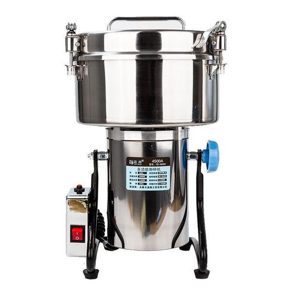 

electric coffee grinders 4500gy-xin flour powder crusher grinder 4500w 430 stainless steel high speed spice