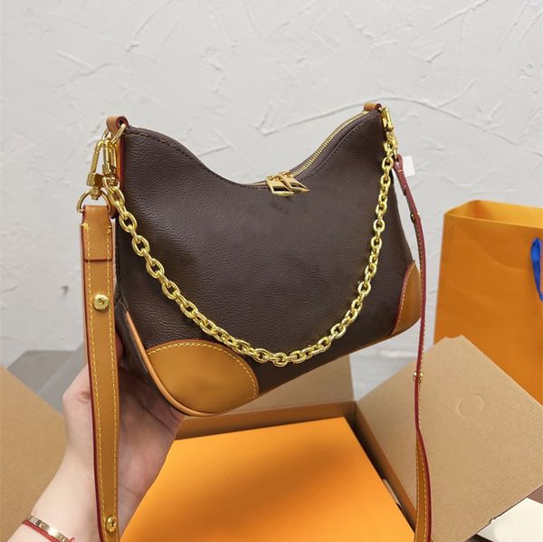 

fashion classic vintage evening bags leather chain shoulder crossbody bag ox horn bag size 26x19cm with box