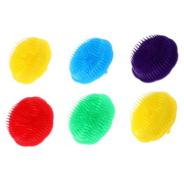 

hair brushes 12pcs portable exquisite hairdressing combs anti-itch, Silver