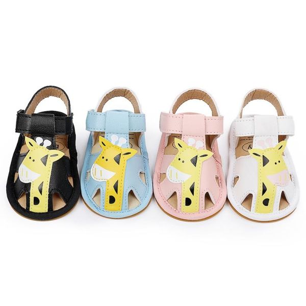 

infant fashion personalized sandals anti slip pre walk, Black;red