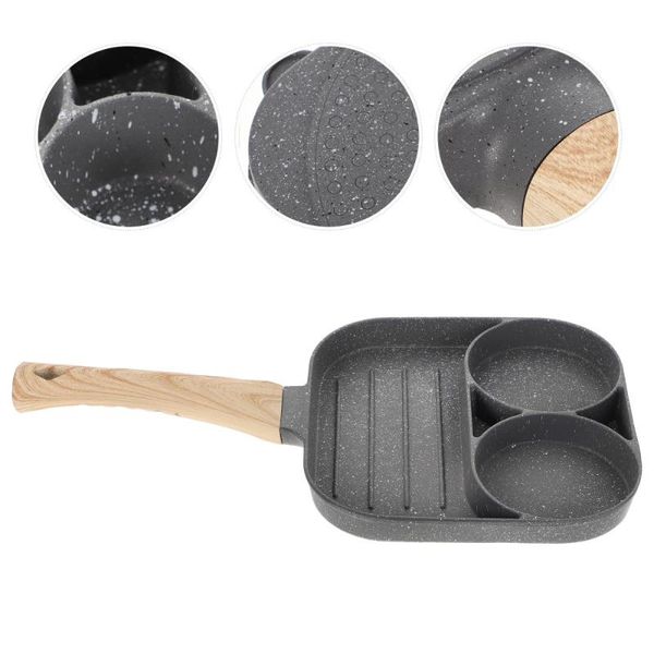 

pans 1pc non stick omelet pan egg frying pot breakfast skillet with handle