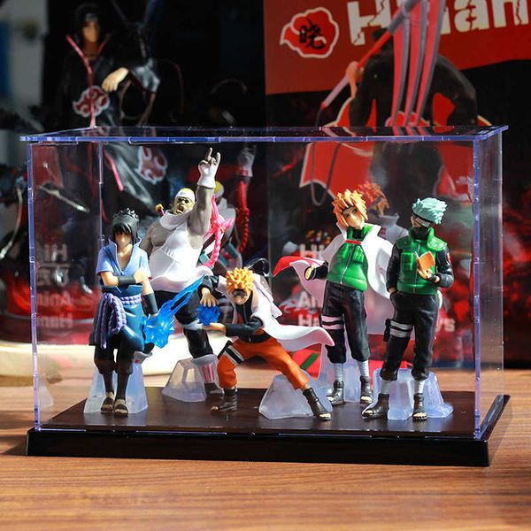 

naruto sasuke model doll kakashi weasel valentine's day gift display box