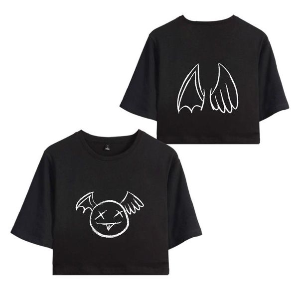 

women's t-shirt dreamwastaken dream 25 million merch limited edition mcyt print spring summer women/girl bare midriff, White