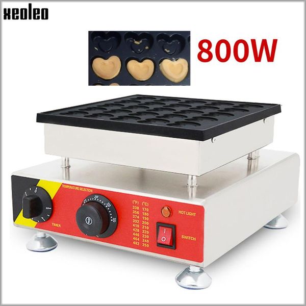

bread makers xeoleo muffins machine 20pcs waffle maker heart shaped cookie breakfast backer causeway burning 800w