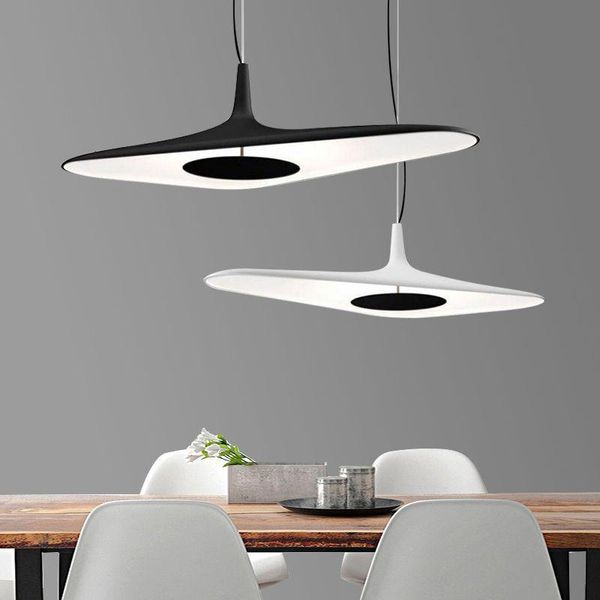 

pendant lamps postmodern simple dining room led chandelier nordic irregular resin black fixture living kitchen island light cafe lighting