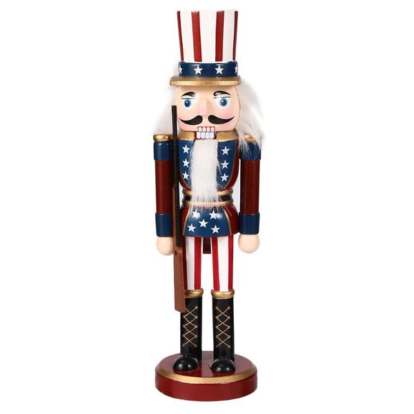 

christmas decorations 1pc christ nutcracker figurine ornament wooden deskcraft