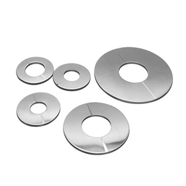

kitchen faucets stainless steel split round escutcheon plate wall flange for 24/28/35/42/51mm diameter pipe bathroom accessories