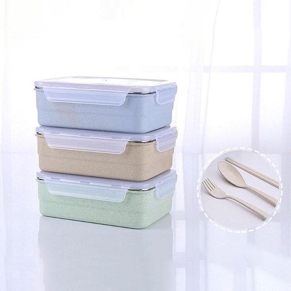 

dinnerware sets 1200ml portable lunch box stainless steel cartoon picnic storage container