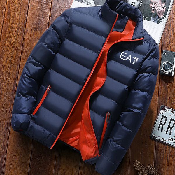 

men's jackets men's warm winter jacket, fashion brand clothing, long sleeve thick leisure jacket b797, Black;brown