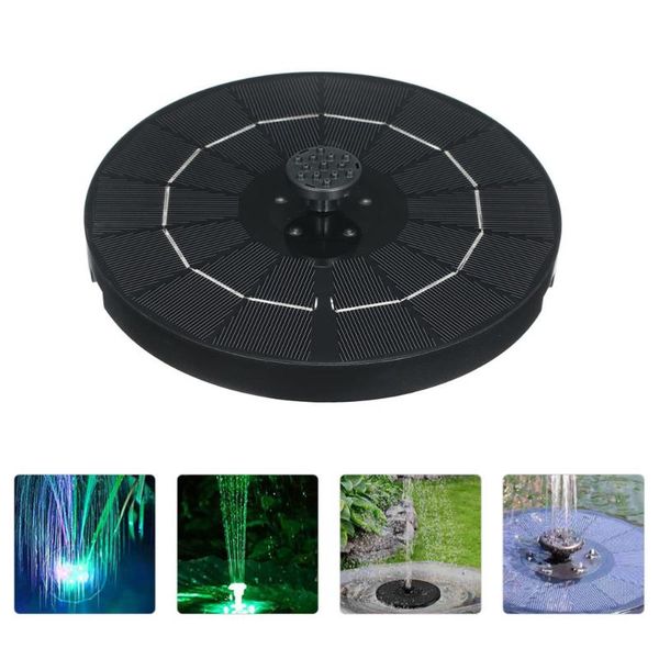 

garden decorations 1 set solar power water fountain pump fontein bird lawn decoration