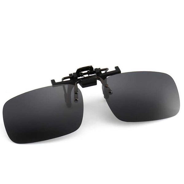 

zxtree sunglasses clips 180 grade flip coverage glass clips men and women drivers drive polarized/night vision mirror z467, Silver