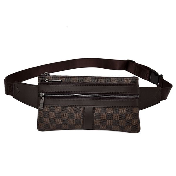 

pockets korean men's leisure fashion waist bag chest single shoulder diagonal