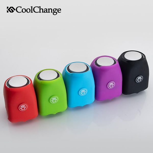 

bike horns coolchange electric bell waterproof 110 db horn ultralight 360 rotatable handlebar bicycle cycling multicolor