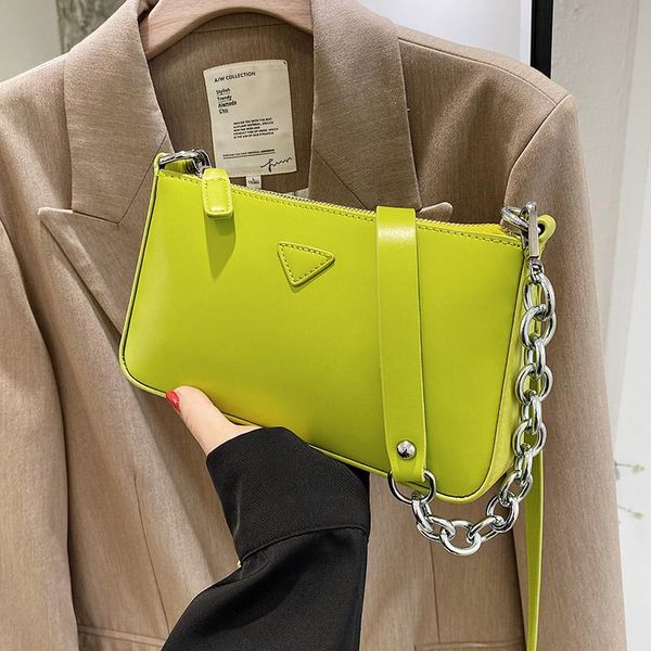 

evening bags small fashion pu leather crossbody bag for women 2021 designertrendy chain shoulder purses and handbags green