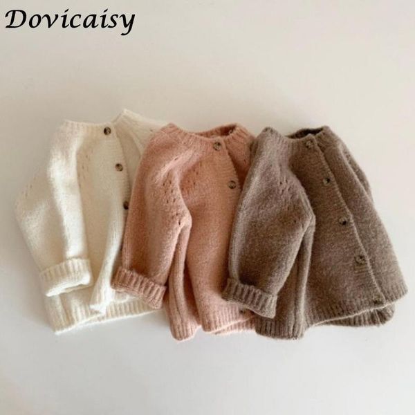 

autumn baby girls cardigan coat woolen kids sweater for toddler boys jacket pullover, Blue