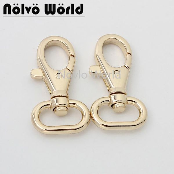 

bag parts & accessories 10-50pcs light gold 56*20mm 3/4'' inner thicken snap hooks for woman 2021 designer luxury shoulderbag purs, Black