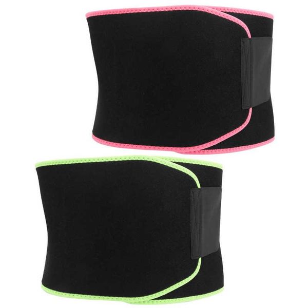 

waist support wrap exercise belt reduce pain for travel home, Black;gray