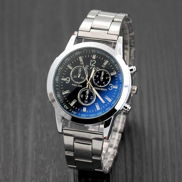 

wristwatches fashion men's watches stainless steel mens men sports wristwatch man watch reloje hombre zegarek meski horloge heren, Slivery;brown
