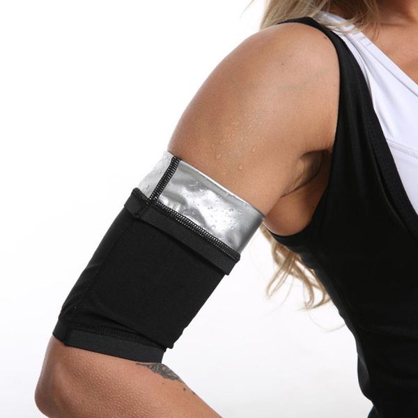 

elbow & knee pads ladies yoga exercise fitness slimming shaping body sculpting arm sleeves covers sportswear for arms supplies, Black;gray