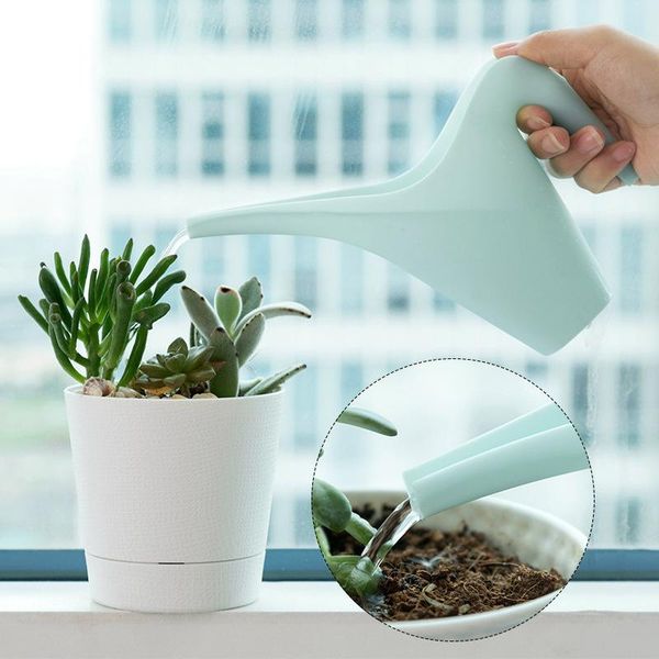 

watering equipments plastic long mouth flower can garden plants pot sprinkling plant tools supplies