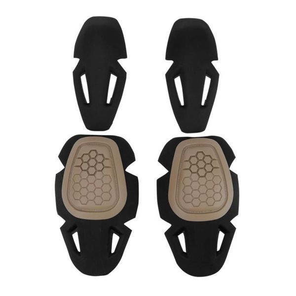 

elbow & knee pads wholesale 4pcs/set scooter kneepads sports safety guard hunting protective gear paintball skate, Black;gray